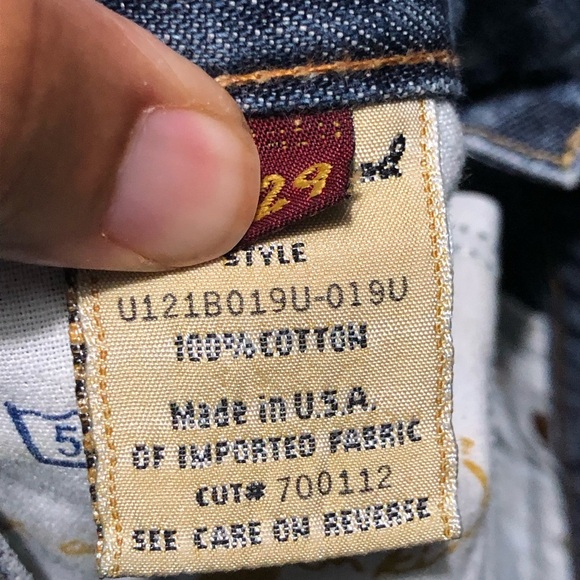 7 For All Mankind Dojo Jeans Women's 29 Cropped Wide Leg Low Rise Denim - Picture 4 of 7